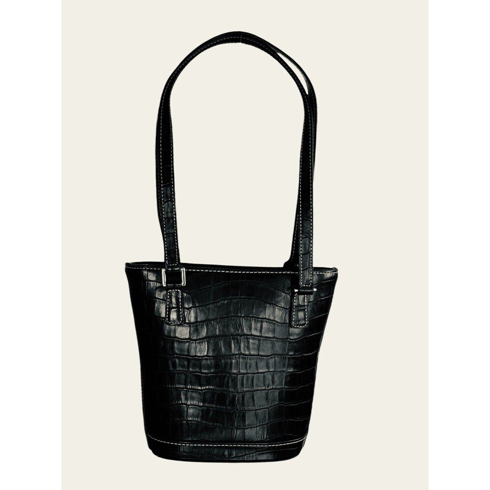 LIZ CLAIBORNE  Black Bucket Bag Small Shoulder Purse NEW WITHOUT TAGS